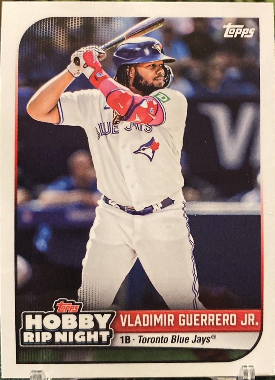 Vladimir Guerrero #3 Baseball Cards 2024 Topps Hobby Rip Night