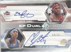 James, Anthony #LC Basketball Cards 2004 SP Authentic SP Dual Signatures Prices