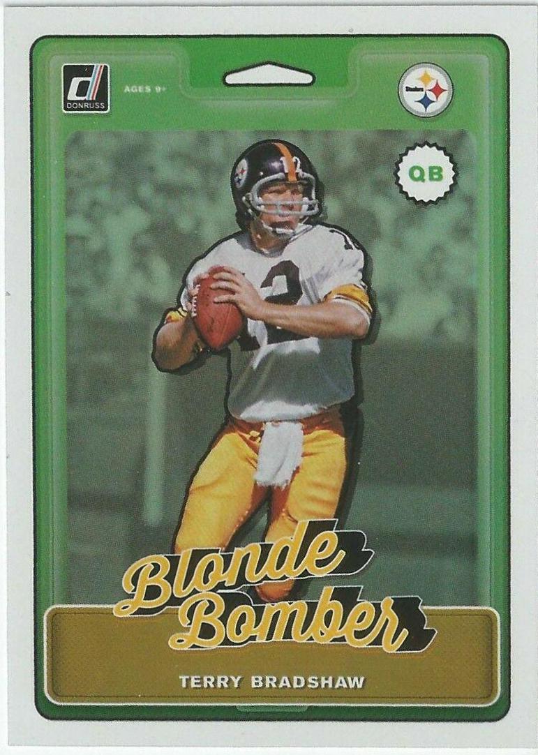 Terry Bradshaw #NN 12 Football Cards 2019 Donruss Nicknames