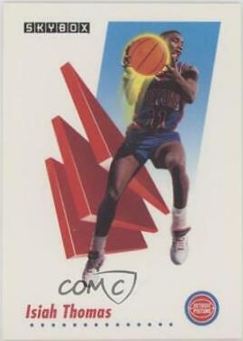 Isiah Thomas #88 Basketball Cards 1991 Skybox