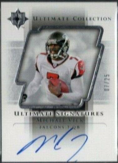 Michael Vick #7 Football Cards 2004 Upper Deck
