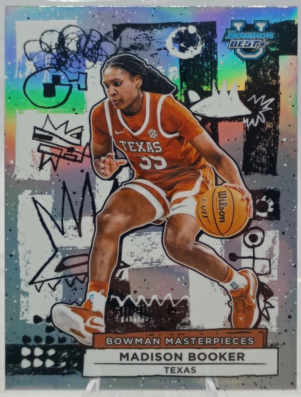 Madison Booker #BM-16 2025-26 Bowman University Best Basketball Bowman Masterpieces