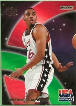 Anfernee Hardaway #21 Basketball Cards 1996 Skybox USA Basketball