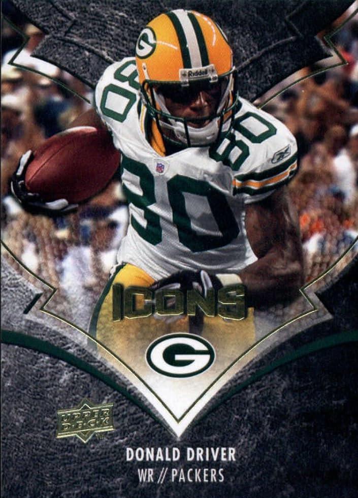 Donald Driver #35 Football Cards 2008 Upper Deck Icons