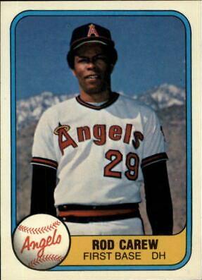 Rod Carew #268 Baseball Cards 1981 Fleer