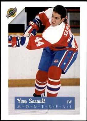 Yves Sarault #44 1991 Ultimate Draft Hockey