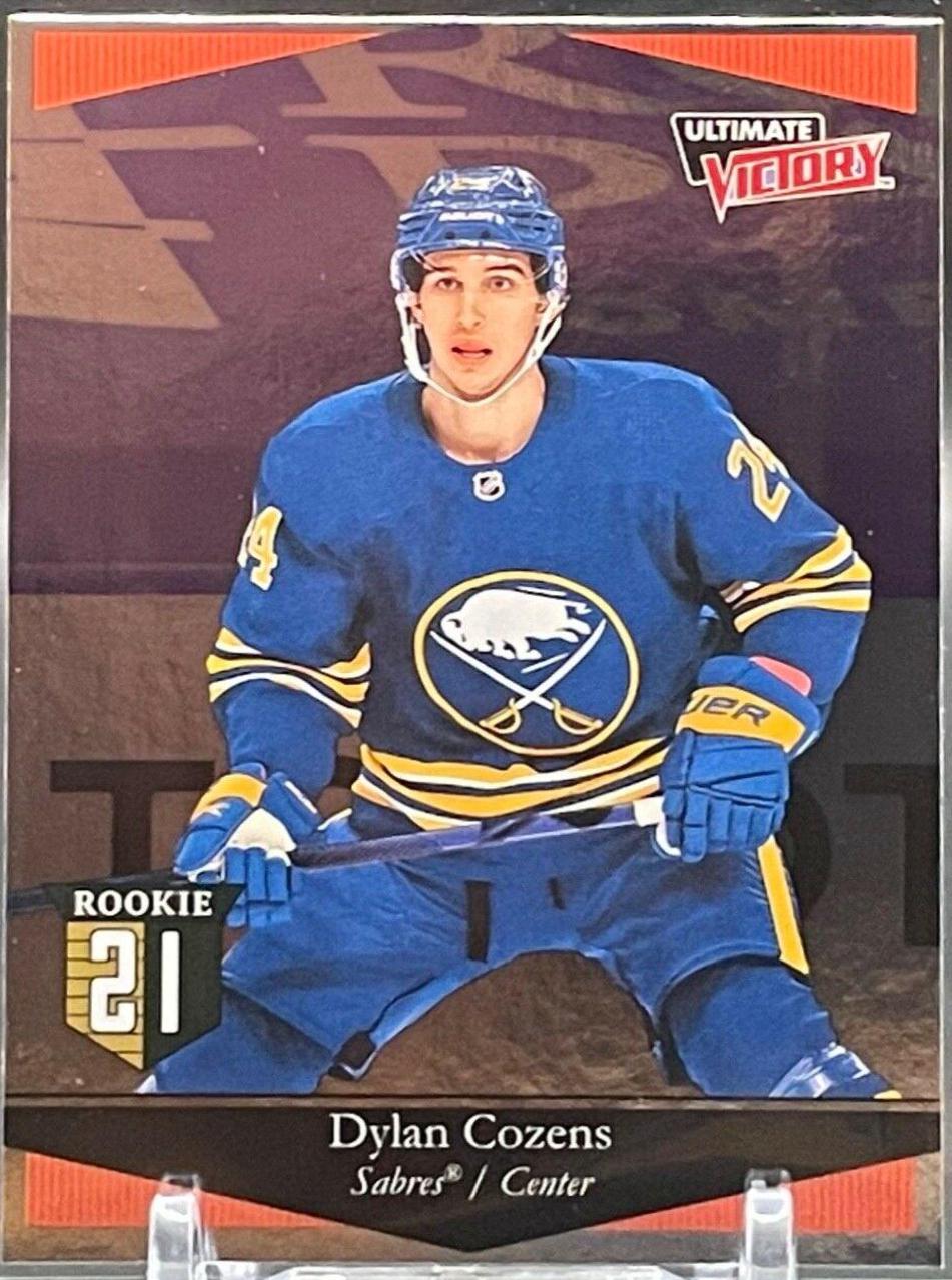 Dylan Cozens #UV-34 Hockey Cards 2020 Upper Deck Ultimate Victory