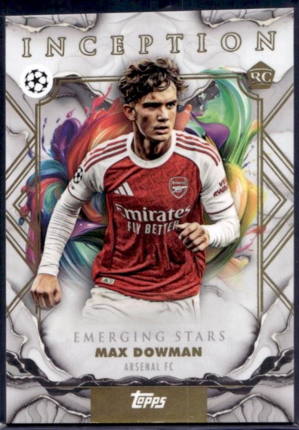 Max Dowman #14 2025 Topps Inception UEFA