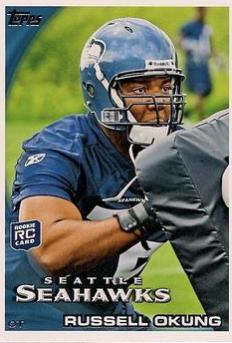 Russell Okung #93 Football Cards 2010 Topps