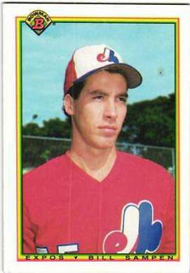 Bill Sampen #104 Baseball Cards 1990 Bowman