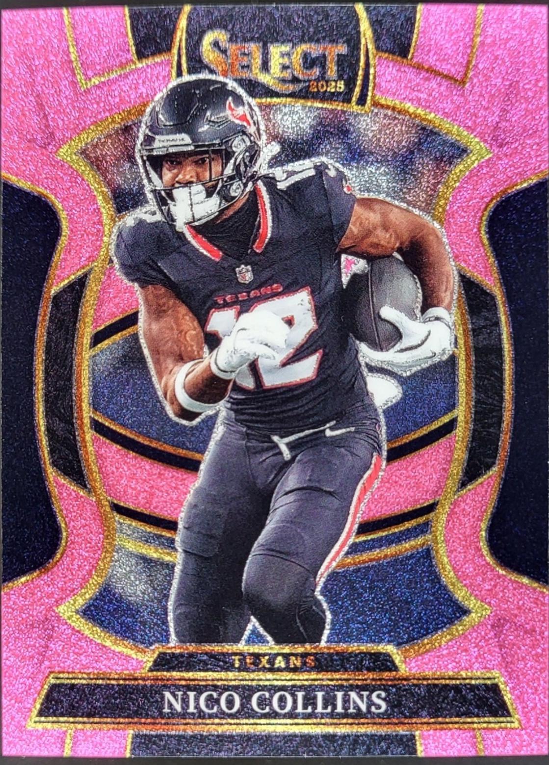 Nico Collins [Pink Glitter Prizm] #35