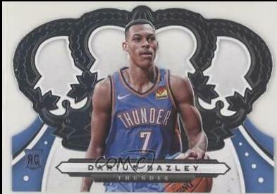 Darius Bazley #3 Basketball Cards 2019 Panini Crown Royale