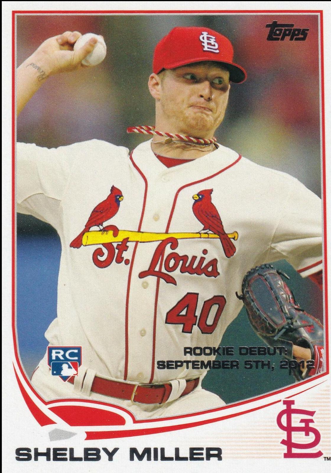 Shelby Miller #US253 Baseball Cards 2013 Topps Update