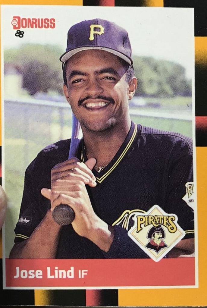 Jose Lind #145 Baseball Cards 1988 Donruss Baseball's Best