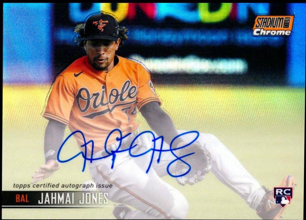 Jahmai Jones [Orange Refractor] #RA-JJ