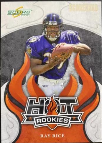 Ray Rice #HR-24 Football Cards 2008 Panini Score Hot Rookies
