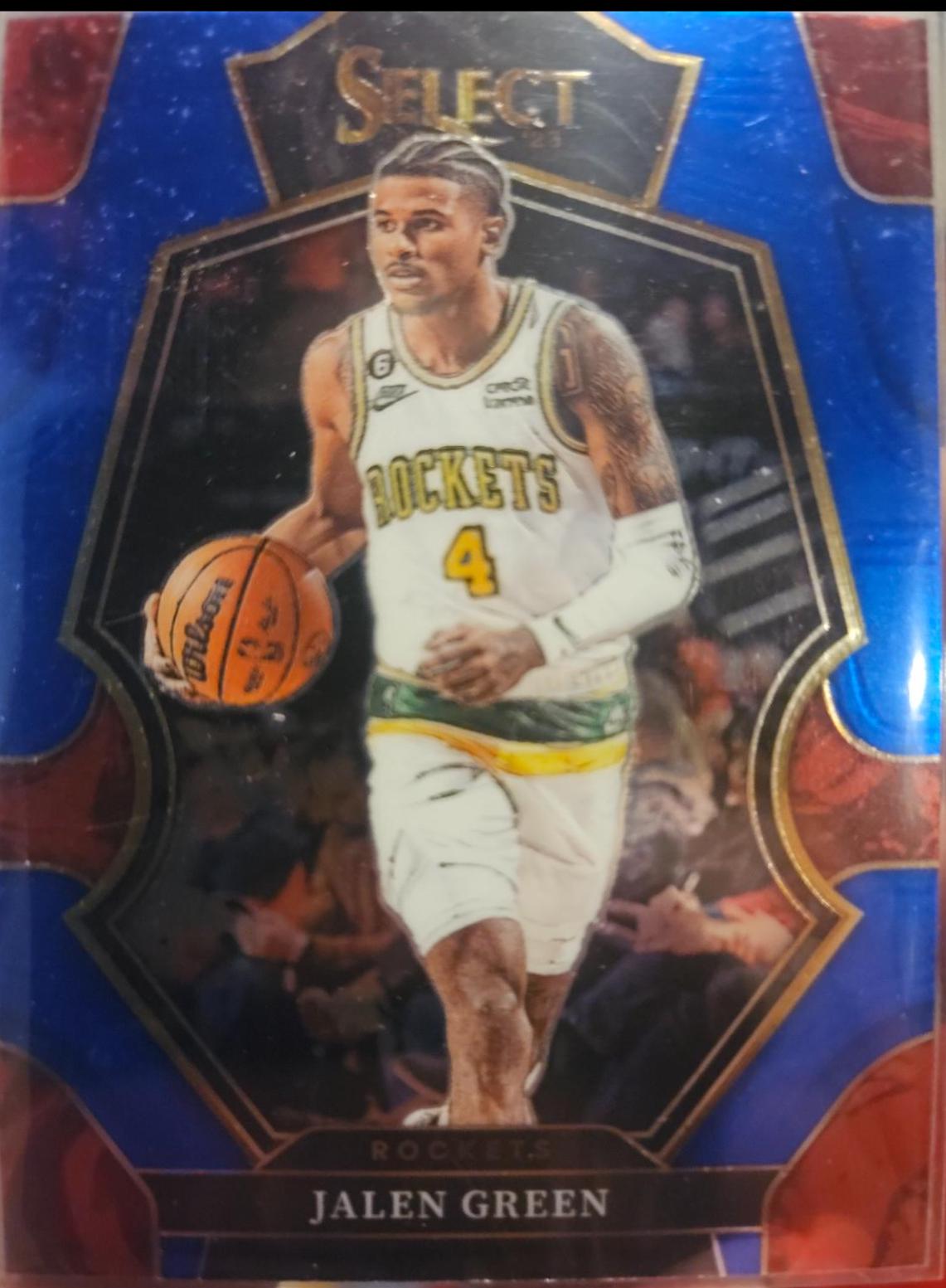 Jalen Green #152 Basketball Cards 2022 Panini Select