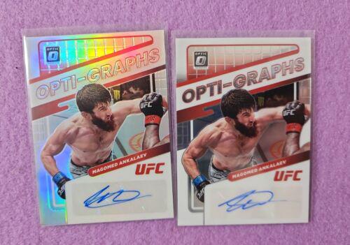 Magomed Ankalaev #OG-MAK Ufc Cards 2022 Panini Donruss Optic UFC Opti Graphs