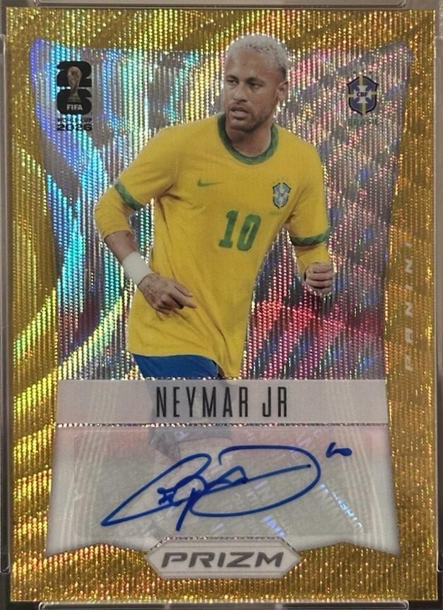 Neymar Jr #10 2026 Panini Prizm FIFA Throwback Signature