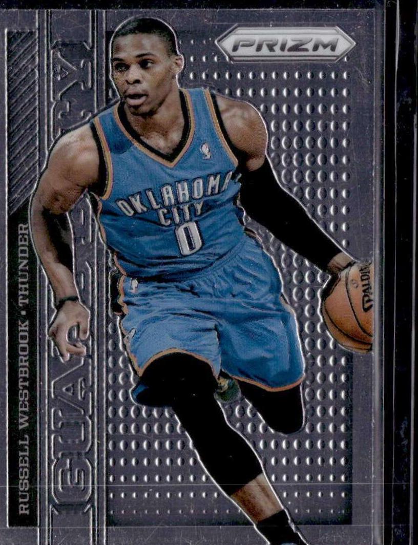 Russell Westbrook #3 Basketball Cards 2013 Panini Prizm Guard Duty