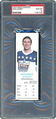 Don Awrey Hockey Cards 1970 Dad's Cookies