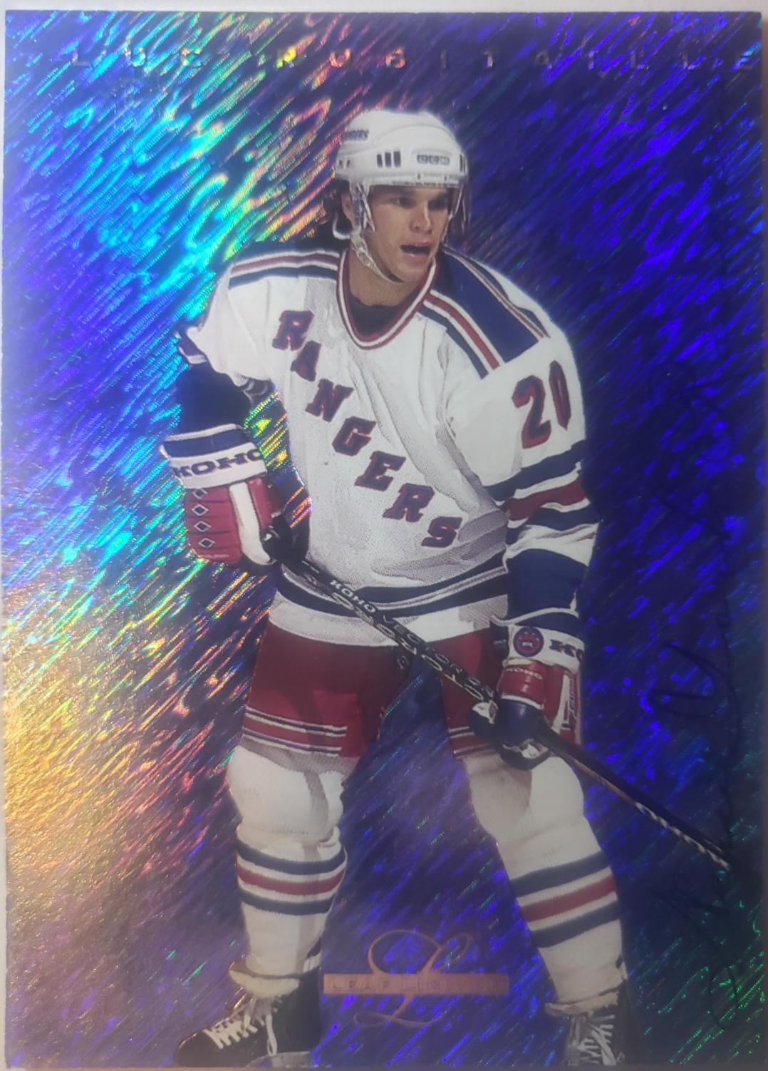Luc Robitaille #91 Hockey Cards 1995 Leaf Limited