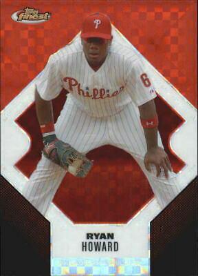 Ryan Howard #11 Baseball Cards 2006 Finest