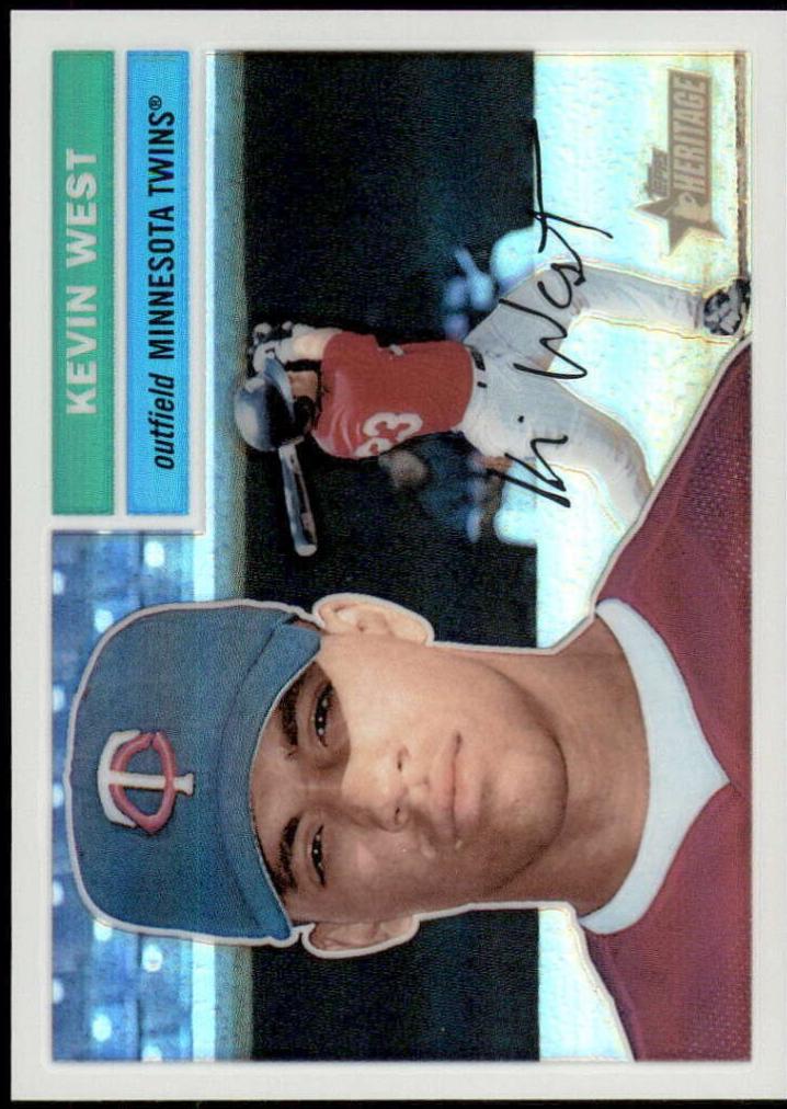 Kevin West #83 2005 Topps Heritage Chrome Baseball