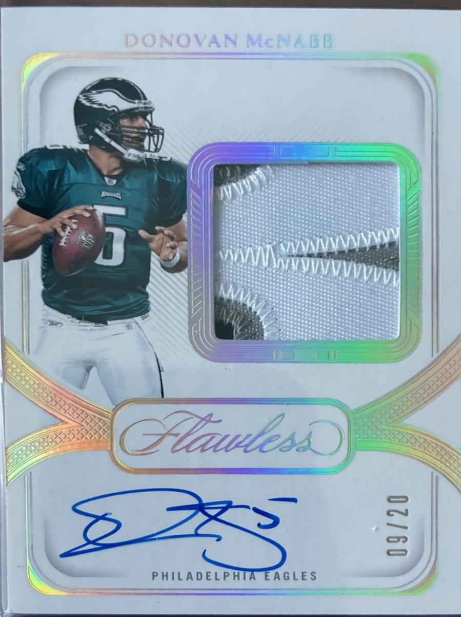 Donovan McNabb #12 Prices | 2024 Panini Flawless Patch Autograph
