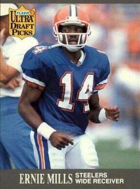 Ernie Mills #290 Football Cards 1991 Ultra