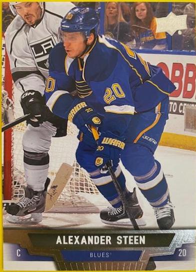 Alexander Steen #123 Hockey Cards 2013 Upper Deck