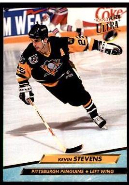 Kevin Stevens #171 Hockey Cards 1992 Ultra