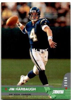 Jim Harbaugh #19 Football Cards 2000 Stadium Club