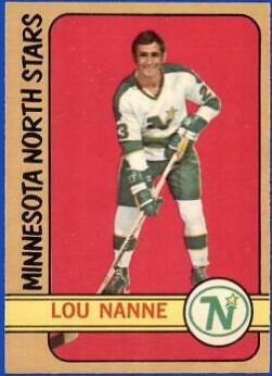 Lou Nanne #10 Hockey Cards 1972 O-Pee-Chee