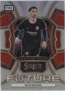 Hugo Ekitike #2 Soccer Cards 2023 Panini Select FIFA Future