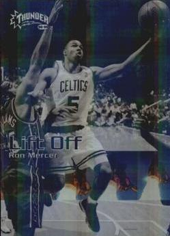 Ron Mercer #8 Basketball Cards 1998 Skybox Thunder Lift Off