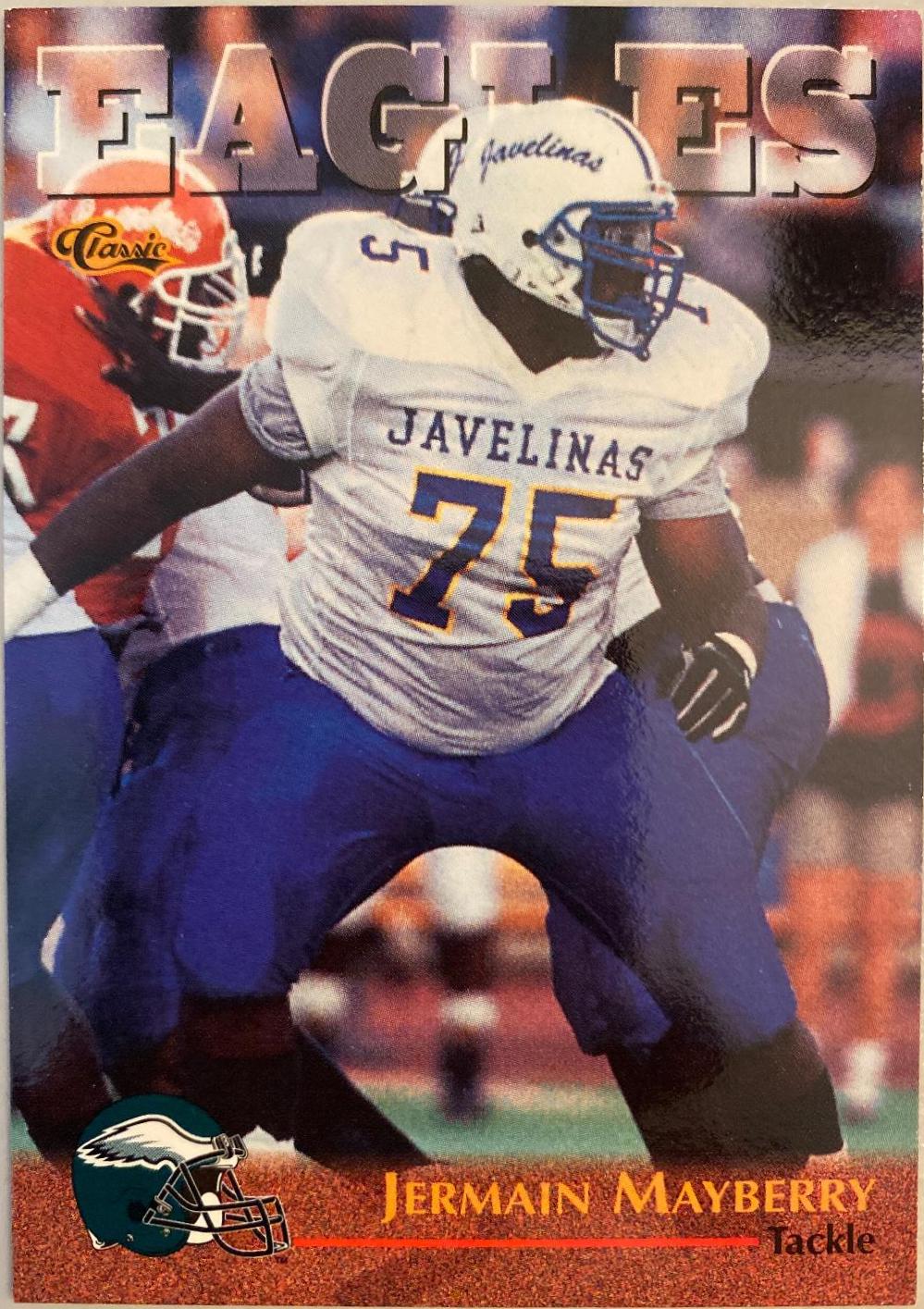 Jermaine Mayberry #91 1996 Classic NFL Draft
