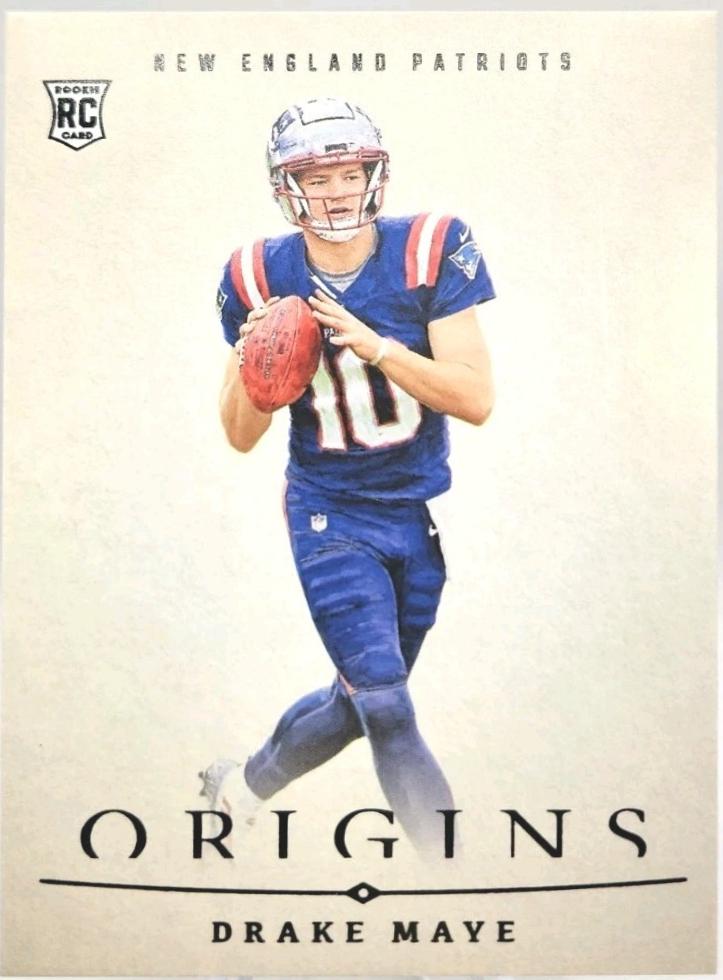 Drake Maye #10 Football Cards 2024 Panini Origins Blank Slate