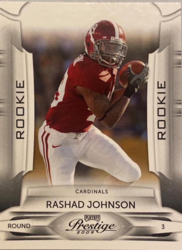Rashad Johnson #193 Football Cards 2009 Playoff Prestige