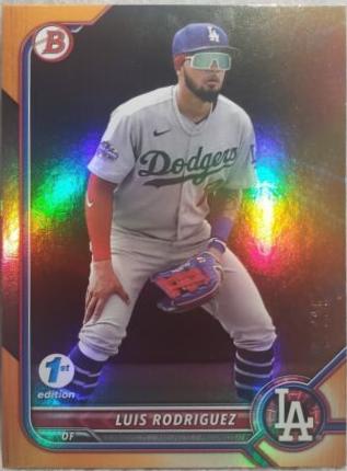 Luis Rodriguez [Orange Foil] #BPPF-47