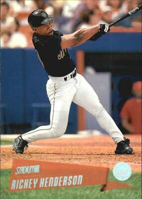 Rickey Henderson #71 2000 Stadium Club Baseball