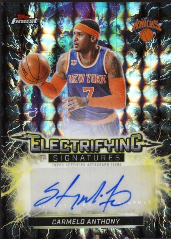 Carmelo Anthony [Red Black Geometric] #ESG-CA
