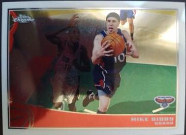 Mike Bibby #3 Basketball Cards 2009 Topps Chrome