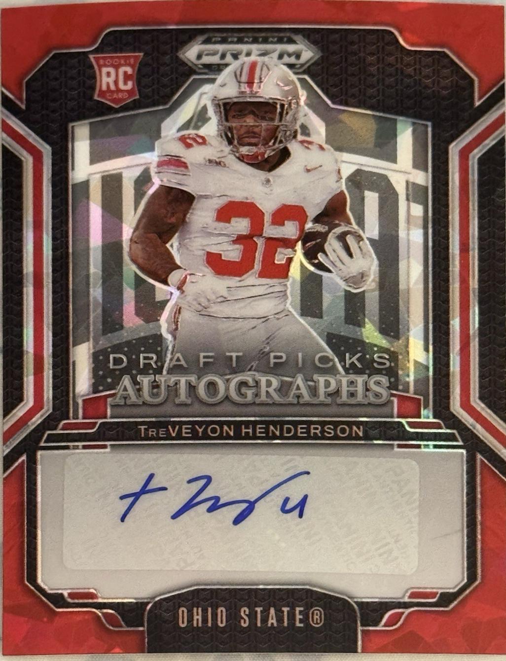 TreVeyon Henderson [Red Ice] #DPA-THN