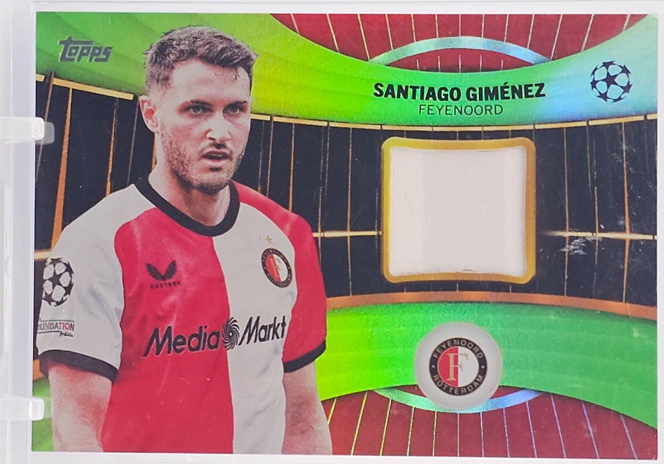 Santiago Gimenez [Neon Green Foilboard] #SR-SG