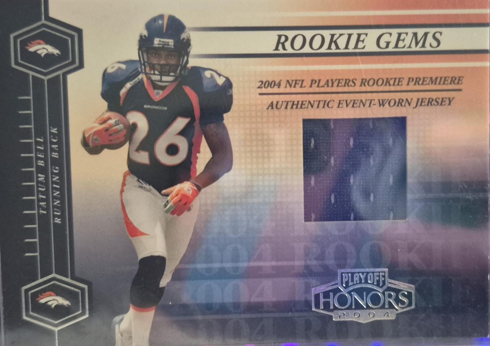 Tatum Bell #215 2004 Playoff Honors Football