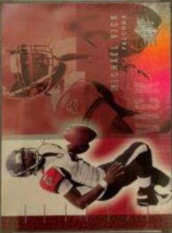 Michael Vick #4 Football Cards 2006 Spx