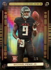 Michael Penix Jr. [Gold] #16 Football Cards 2024 Panini Photogenic Rookie Pix Prices