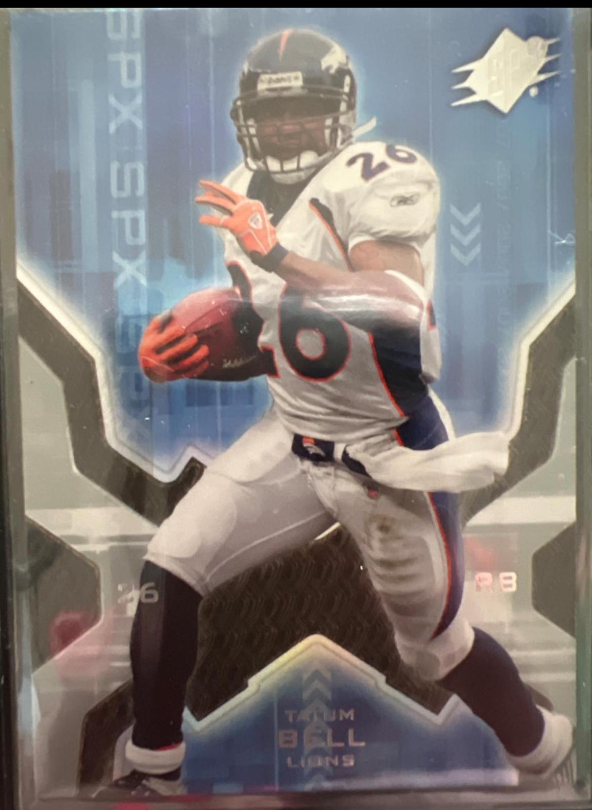 Tatum Bell #35 Football Cards 2007 Spx