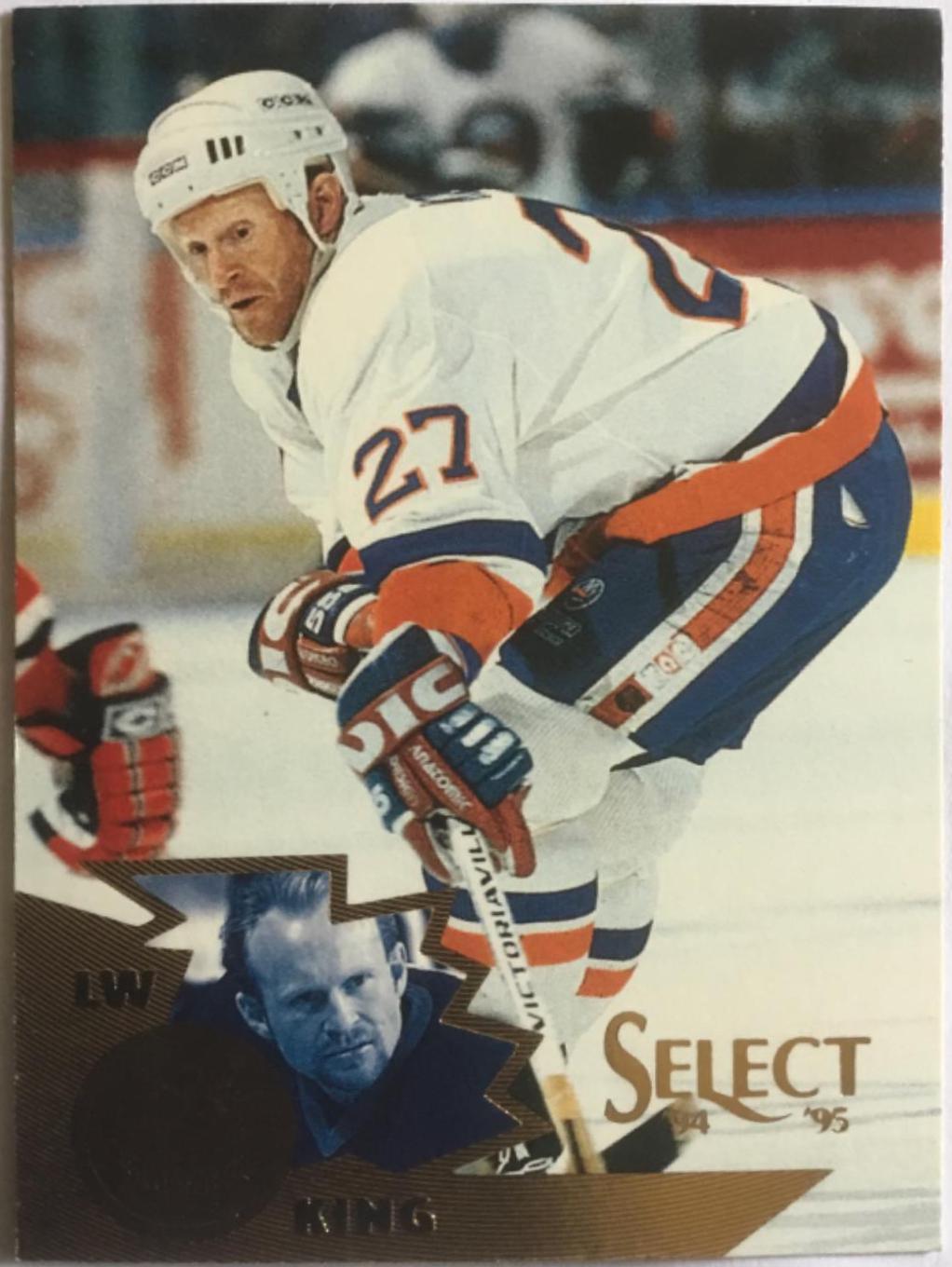 Derek king #9 Hockey Cards 1994 Pinnacle